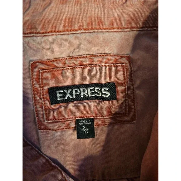 Express button up tank top size XL - Picture 3 of 11